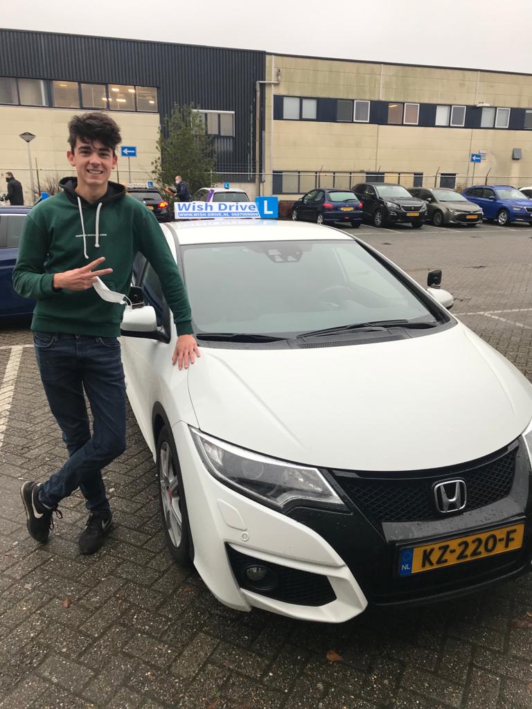 Geslaagde leerling foto 17