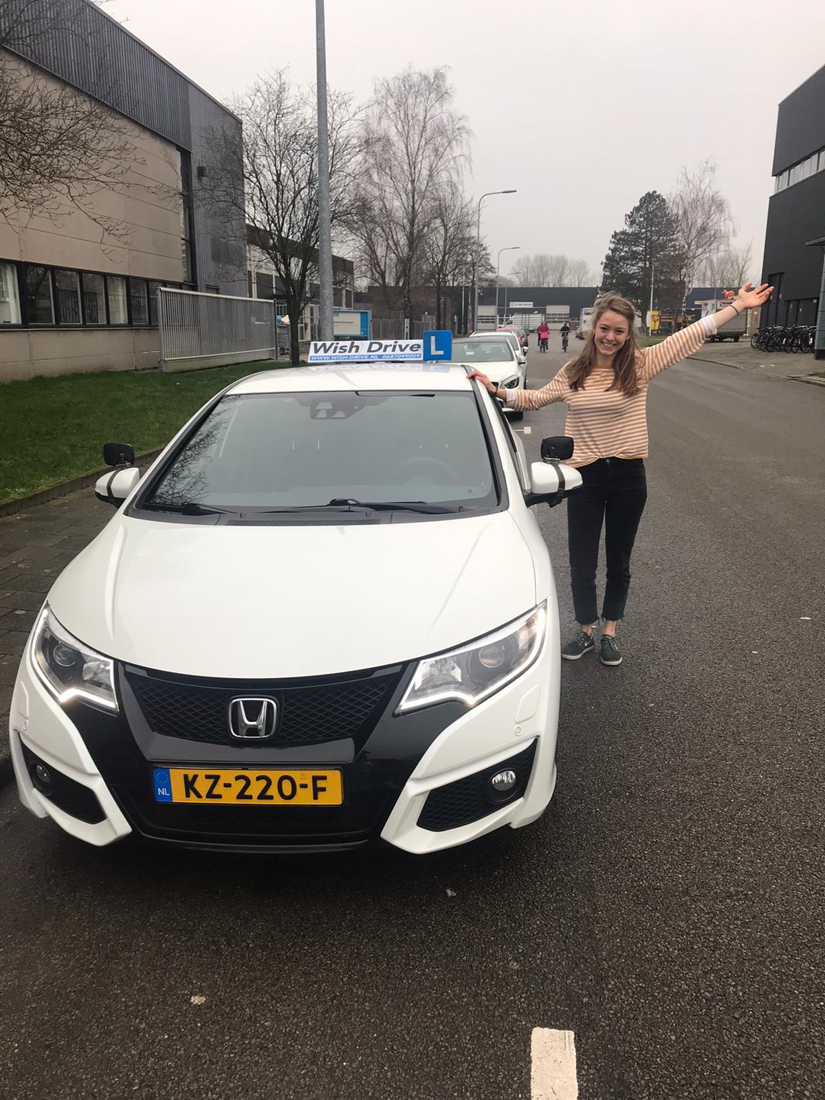 Geslaagde leerling foto 1