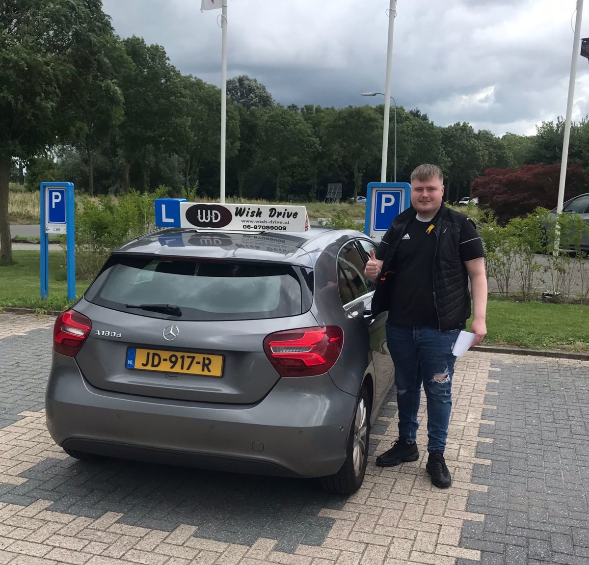 Geslaagde leerling foto 22