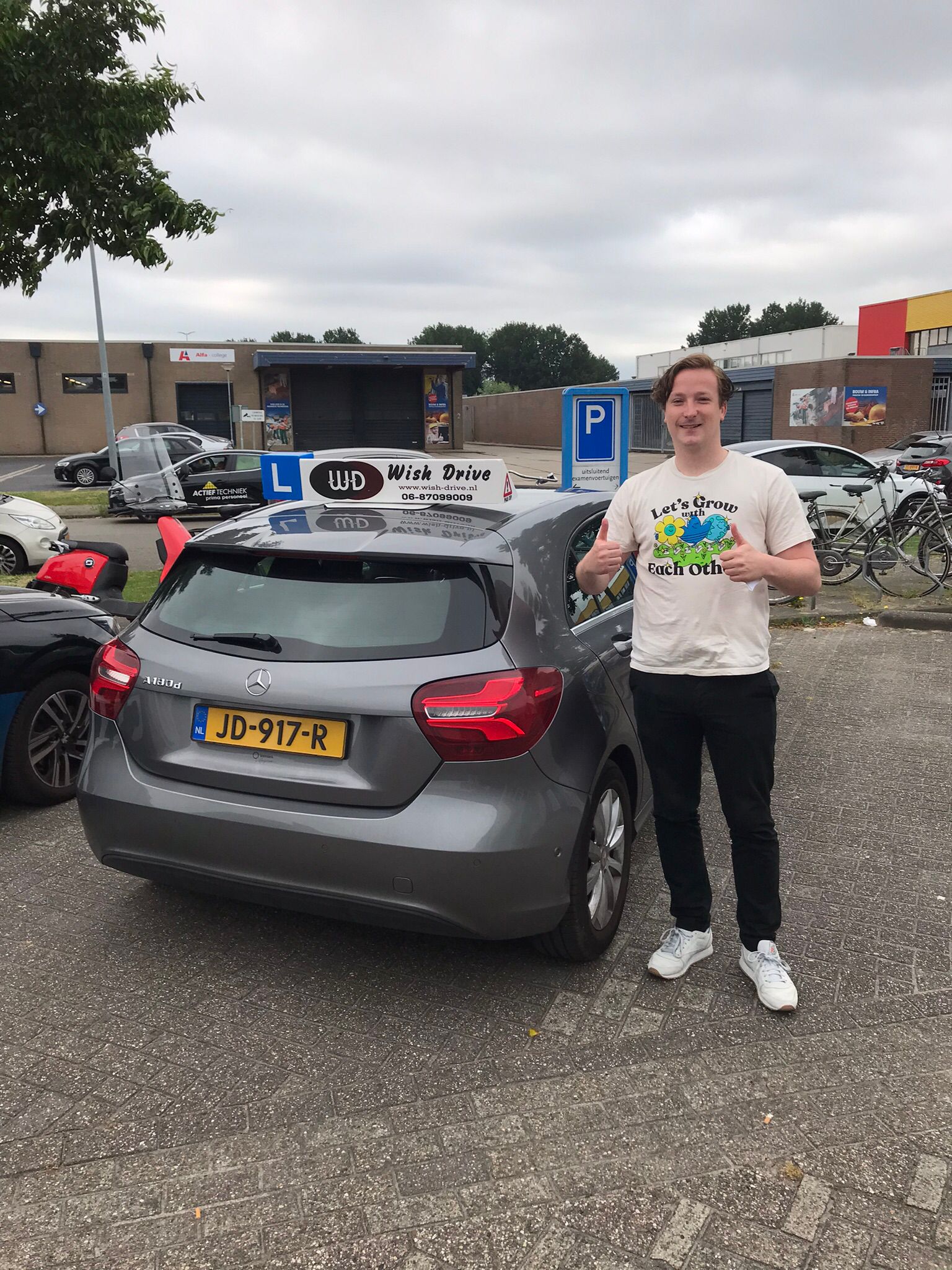 Geslaagde leerling foto 27