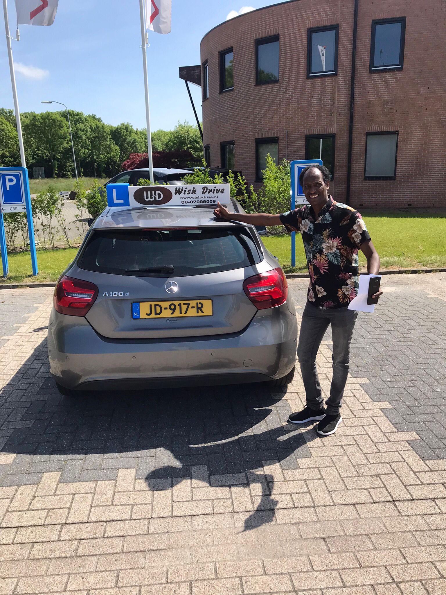 Geslaagde leerling foto 33