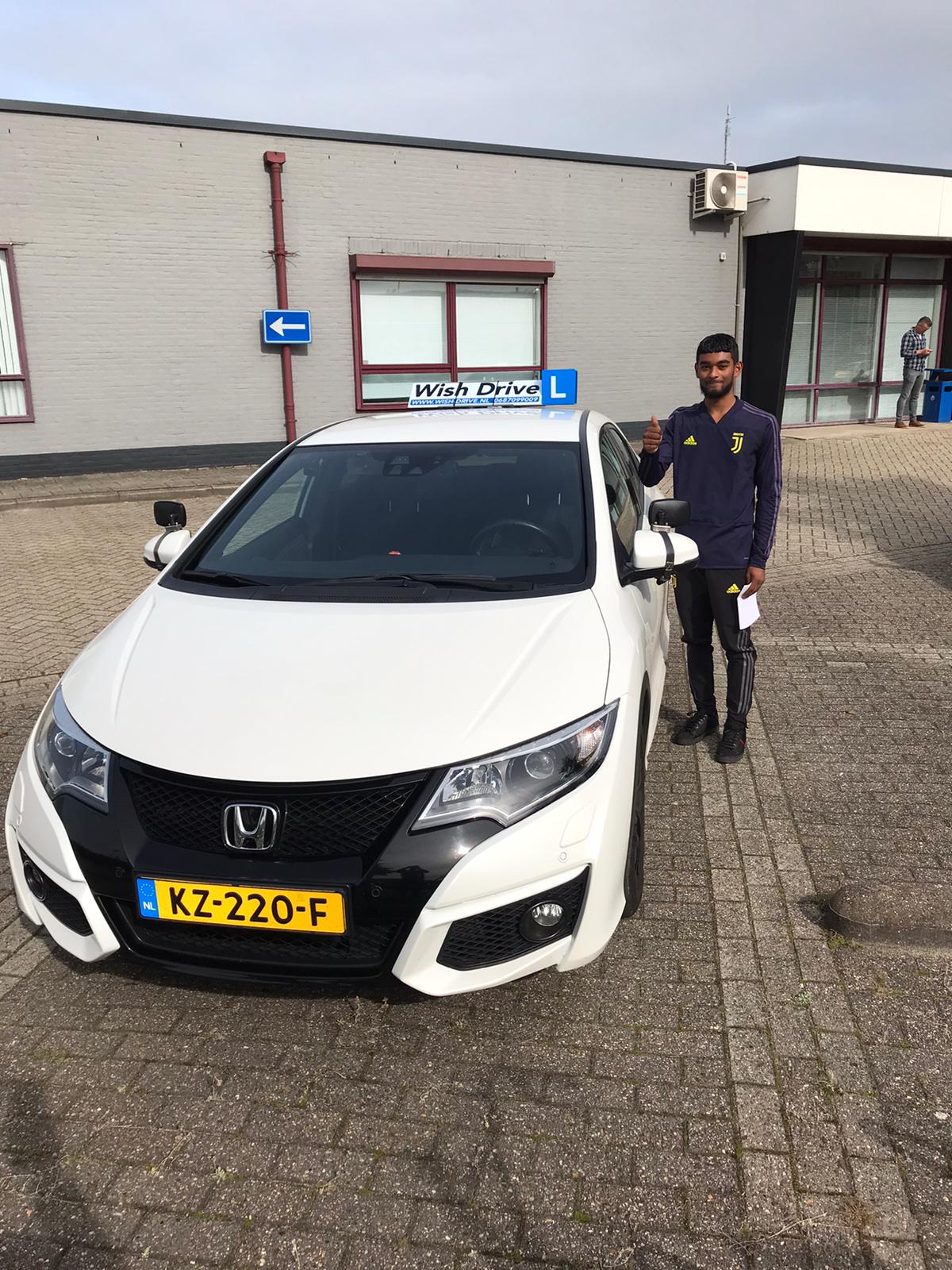 Geslaagde leerling foto 45