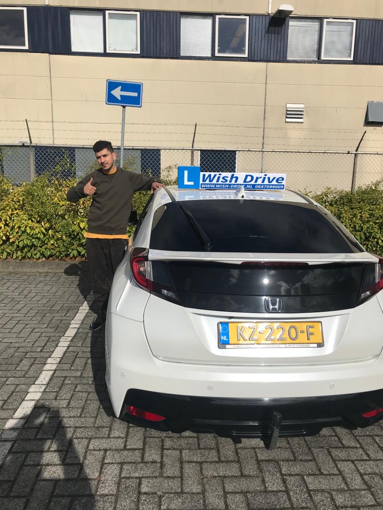 Geslaagde leerling foto 5