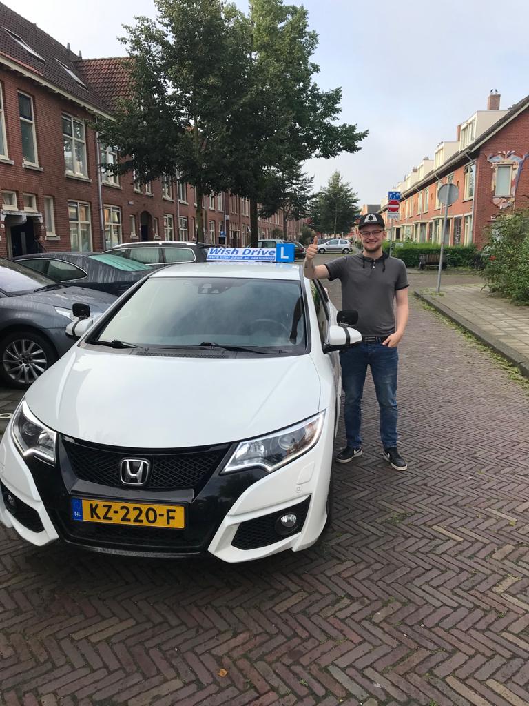 Geslaagde leerling foto 7