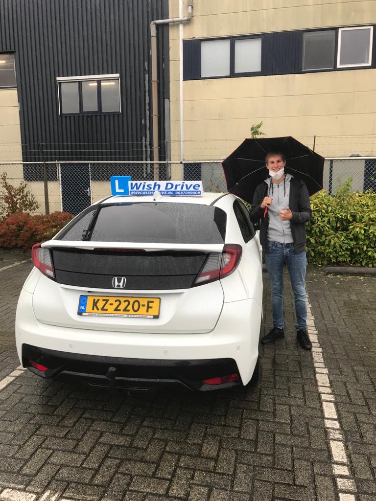 Geslaagde leerling foto 8